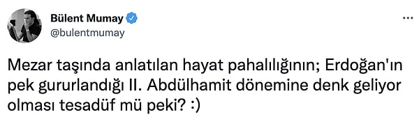 Cemile Hanım'ın II. Abdülhamid döneminde yaşamış olması başka bir detay...