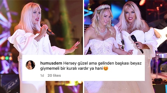 Düğünün Yıldızı Oldu: Ajda Pekkan'ın Giydiği Sahne Kıyafeti Gelinliğe Benzetilince Tepkiler Gecikmedi