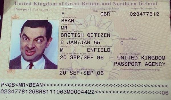 4. 1997 yapımı 'Mr. Bean' filminde, Mr Bean'in ilk adı gerçekten de "Mr." olarak geçiyor.