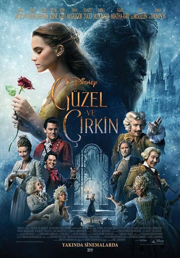 12. Beauty and The Beast / Güzel ve Çirkin (2017) - IMDb: 7.1