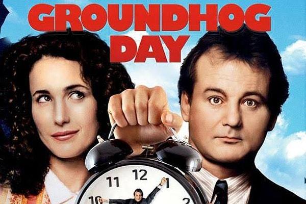 2. Groundhog Day / Bugün Aslında Dündü (1993) - IMDb: 8.1