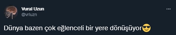 Savaş olmadığında dünyanın eğlenceli bir yer olduğu doğru bir tespit oluyor.👇