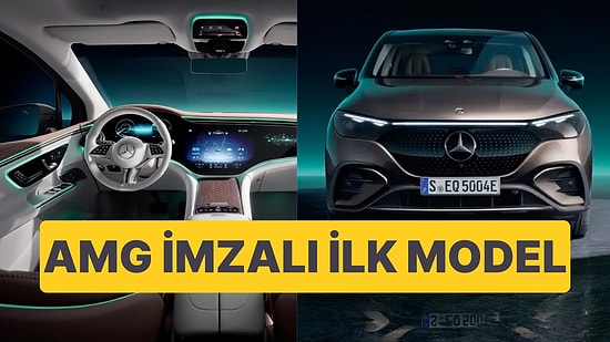 Mercedes'in Tesla'ya Rakip Olacak Modeli Mercedes-Benz EQE SUV Tanıtıldı