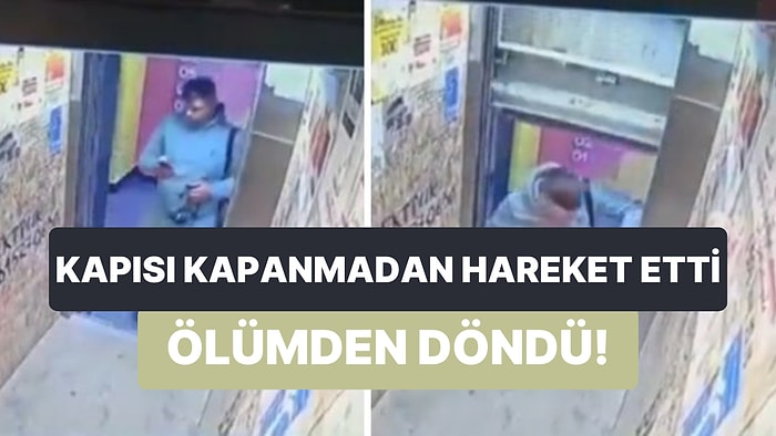 Yeni Fobi Hayırlı Olsun: Binmek Üzere Olduğu Asansör, Kapısı Kapanmadan Hareket Edince Ölümden Döndü