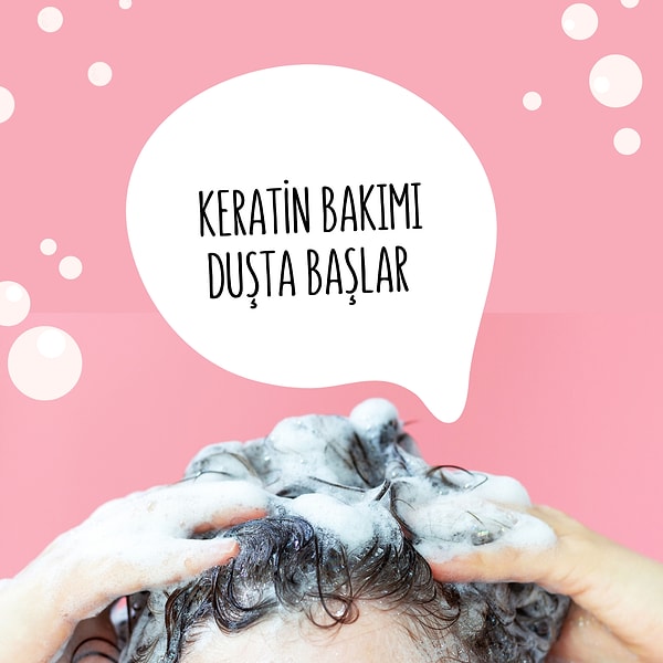 3. Saç bakımında keratin önemli bir rol oynar.