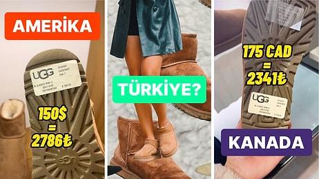 Son Yıllarda Moda Olan Ugg'lardan Alabilmek İçin Türkiye'de ve Diğer Ülkelerde Ne Kadar Çalışmalısınız?