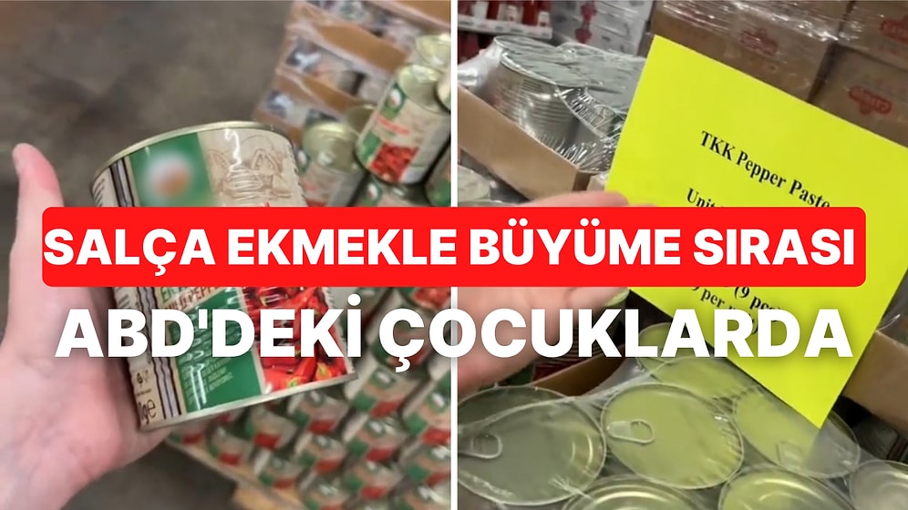 Domatesle Biberi Dolar Vurdu: ABD'de Türkiye'den Daha Ucuz Salça Fiyatları Şefleri İlk Uçağa Bindirecek!