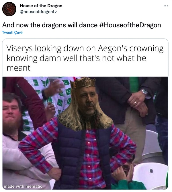 5. Viserys, Aegon'un taç takma törenini görseydi...