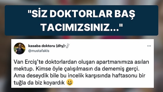 Tadilat Yaptırdığı İçin Doktor Komşularından Özür Dileyin İmamın Notu İnsanlığa Umudunuzu Yeşertecek