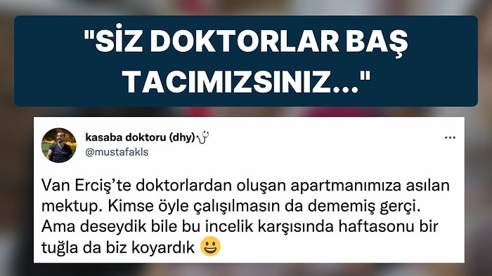 Tadilat Yaptırdığı İçin Doktor Komşularından Özür Dileyin İmamın Notu İnsanlığa Umudunuzu Yeşertecek