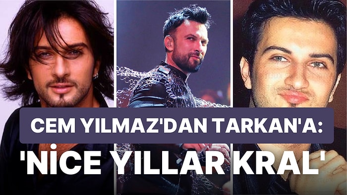 Megastarımız Tam 50 Yıl Önce Doğdu: Birçok Ünlü Tarkan'ın Doğum Gününü Sosyal Medyadan Kutladı