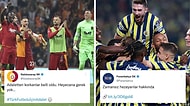 Henüz 10. Haftadayız: Galatasaray ile Fenerbahçe'nin Sosyal Medya Üzerinden Birbirlerine Atarlı Açıklamaları