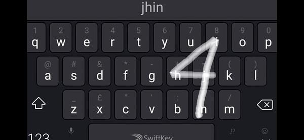 9. Jhin, 4 rakamına takıntılıdır ve dijital klavyelerde 4 rakamını kaydırarak "Jhin" yazılır.