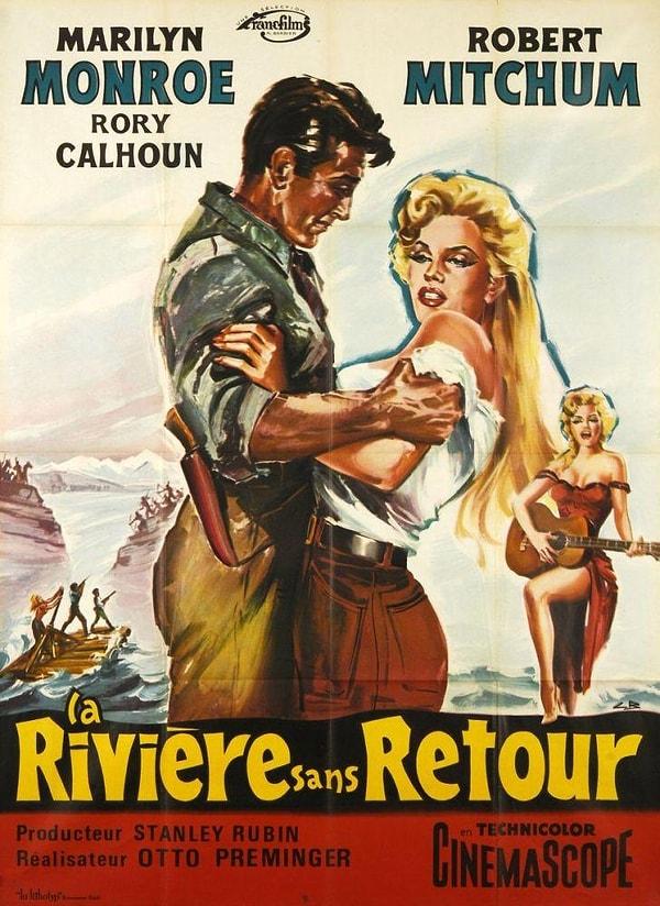 11. River of No Return / Dönüşü Olmayan Nehir (1954) - IMDb: 6.6