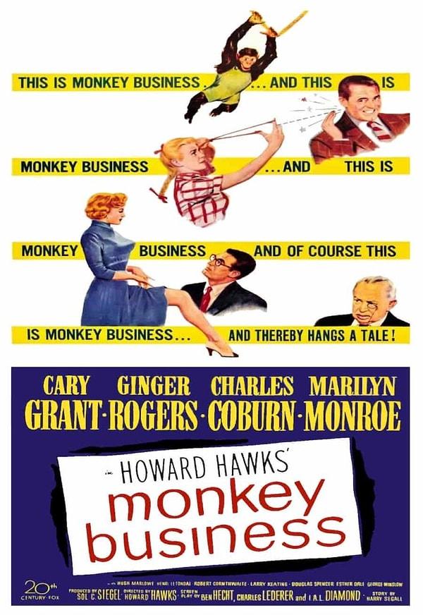 4. Monkey Business / Tehlikeli Oyun (1952) - IMDb: 7.2
