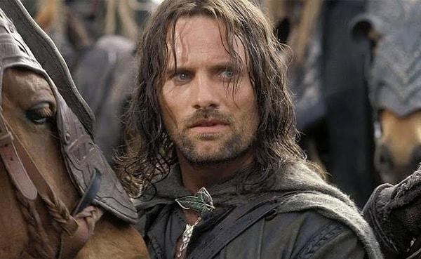Aragorn hiçbir sahnesinde dublör kullanmamış.