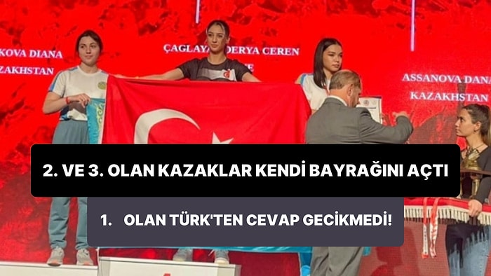 Dünya Bilek Güreşi Şampiyonası'na Kazak ve Türk Sporcuların Bayrak Gerginliği Damga Vurdu