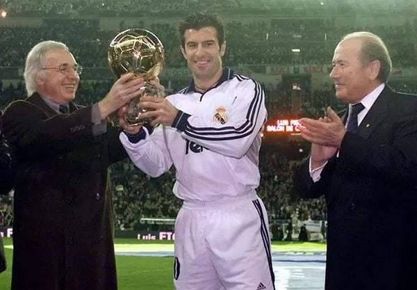 2000: Luis Figo (Real Madrid/Barcelona - Portekiz)