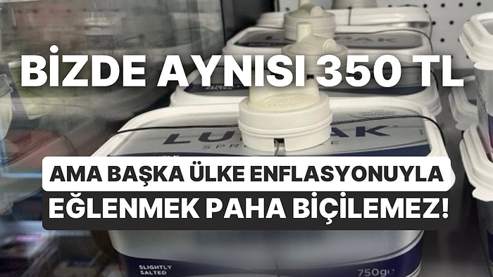 Asın Bayrakları Avrupa'dan İlerideyiz! İngiltere'de Tereyağına Alarm Takılması Goygoyculardan Kaçamadı