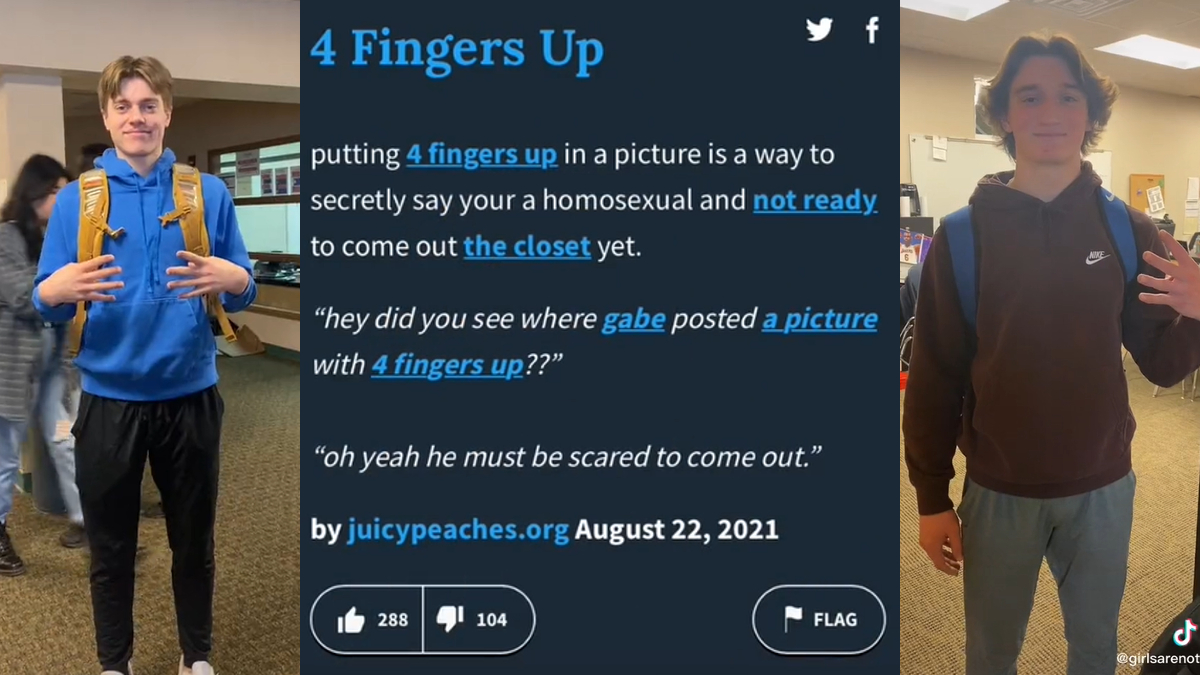 What Does The 4 Fingers Mean On Tiktok