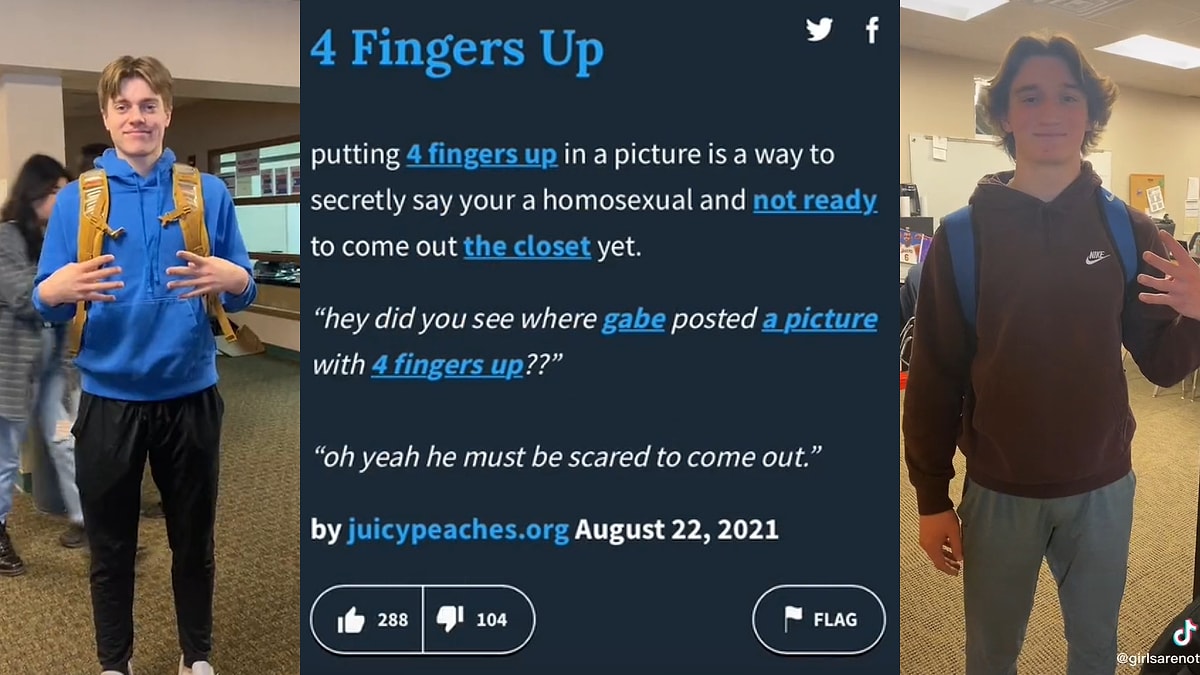 What Does Holding Up 4 Fingers Mean On Tiktok?