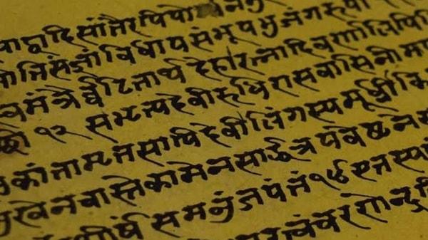 Dini bir kökene sahip olan dil: Sanskritçe