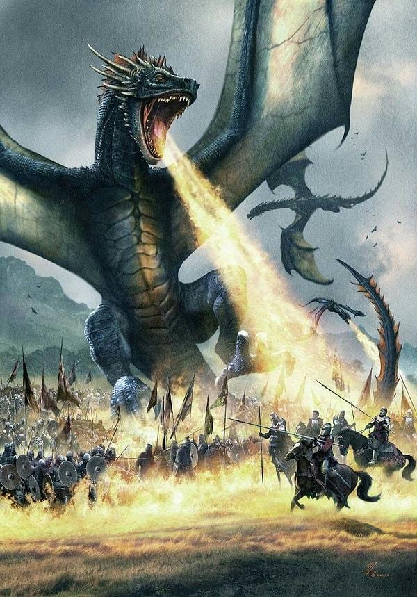 Targaryen kardeşler, Riverlands'in güneyinde yer alan surlarla çevrili 'Stoney Sept' kasabasında bir araya gelirler.