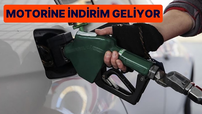 Motorine Bu Gece Yarısından İtibaren İndirim Geliyor