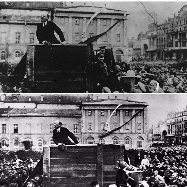 5 Mayıs 1920'de Vladimir I. Lenin, Moskova'daki kalabalığa büyük bir konuşma yaptı.