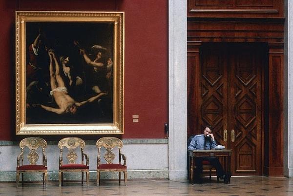16. Rusya'daki State Hermitage Müzesi'nin içi - 1991: