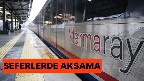 Marmaray'da Bir Kişi Kendini Trenin Önüne Bıraktı