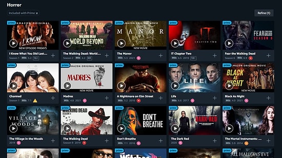 The Best Horror Movies Available On Amazon Prime Right Now