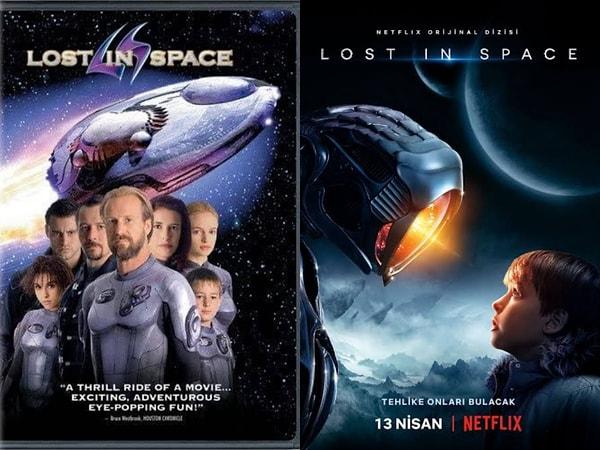 Lost in Space / Uzayın Derinliklerinde (1998) - IMDb: 5.2 / Lost in Space (2018-2021) - IMDb: 7.3
