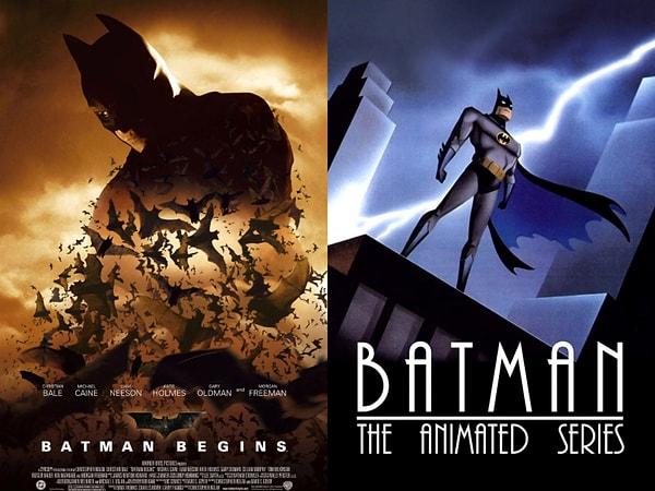 Batman Begins / Batman Başlıyor (2005) - IMDb: 8.2 / The Batman (2004-2008) - IMDb: 7.3