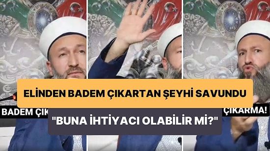İsmailağa Hocası Hüseyin Çevik, Elinin Arasından Badem Çıkartan Şeyhi Savundu: 'Sahtekar Olduğu Ortaya Çıkar'