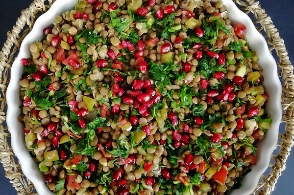 Yeşil Mercimek Salatası!