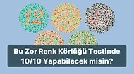 Bu Renk Körlüğü Testinde 10/10 Yapabilecek misin?