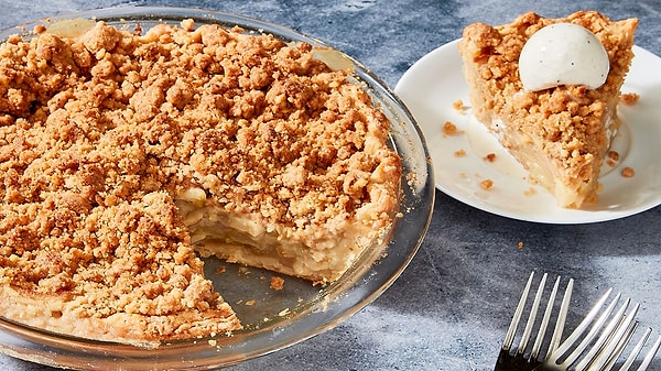 9. Elmalı Crumble