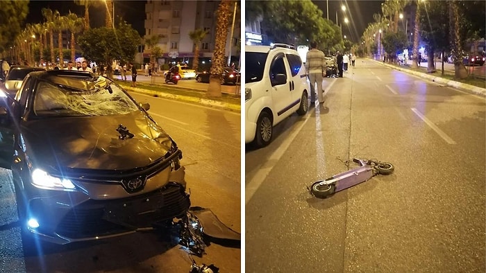 Scooter Süren İki Liseliyi Öldüren Sürücü Tutuklandı!