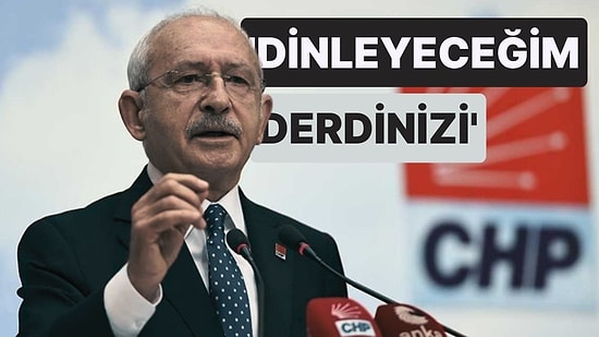 Kılıçdaroğlu'ndan 'Email Yağmuru' Hashtag'ine Cevap: 'Mutlaka Dinleyeceğim Derdinizi'