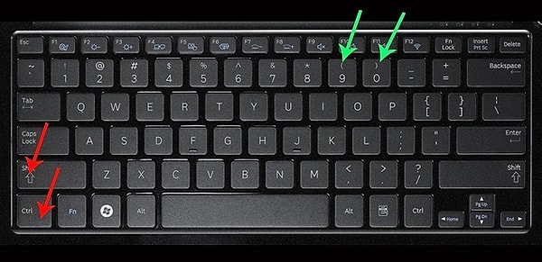 10. Ctrl + Shift + parantez: Gizlenmiş satır ya da sütunları göster.