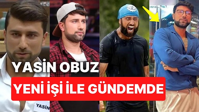 Survivor ve MasterChef'le Şöhret Olan Yasin Obuz'un Yeni İşi Gündem Oldu