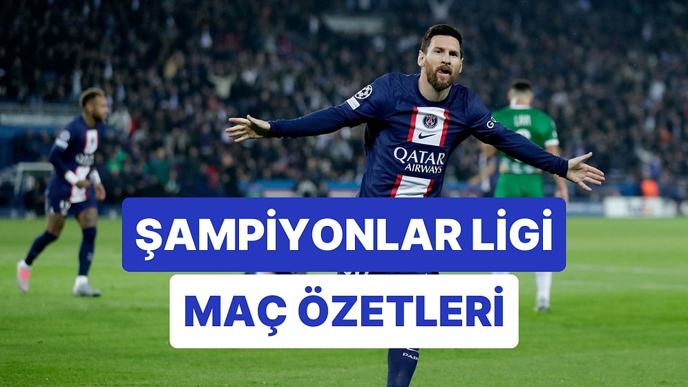 PSG 7 Gol Attı, Messi Şov Yaptı! Şampiyonlar Ligi'nde Gecenin Sonuçları ve Maç Özetleri