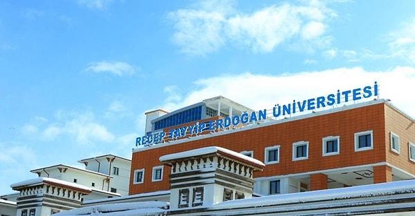 61. Recep Tayyip Erdoğan Üniversitesi