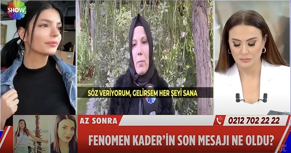 1 saat sonra annesini arayıp "Berkan seni ararsa sakın açma." diyen Kader'in Berkan'ın evine gitmiş... Ve kendi evine bir daha dönemedi...