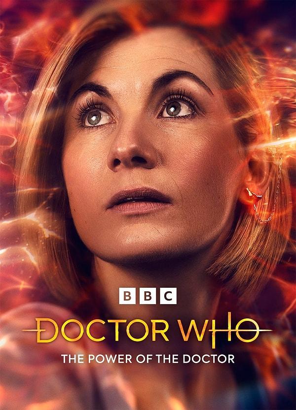 3. Doctor Who: The Power of the Doctor'dan 13'ün yer aldığı yeni bir afiş yayımlandı.