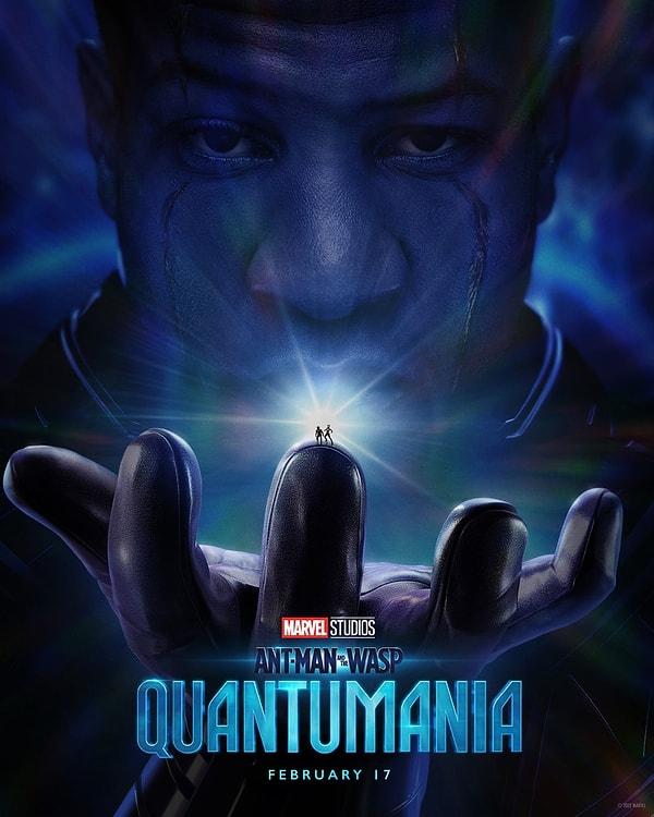 7. Ant Man and the Wasp: Quantumania filminden ilk afiş yayımlandı.