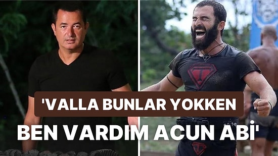 Survivor Hakkında 'Reyting Rekorları Kırdırdım' Diyen Turabi'ye Acun Ilıcalı'dan Yanıt Gecikmedi