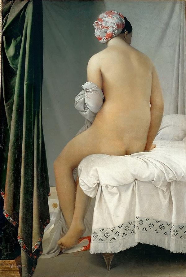 8. 1808: "La Grande Baigneuse", Jean-Auguste-Dominique Ingres