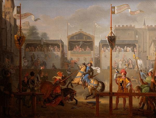 12. 1812: "The Tournament", Pierre Révoil